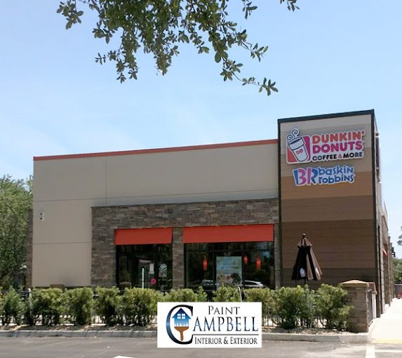 Commercial Painting project completed in Palm Coast, Florida