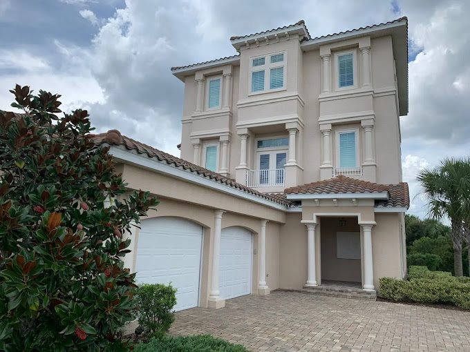 Exterior House Painting project completed in Palm Coast, Florida